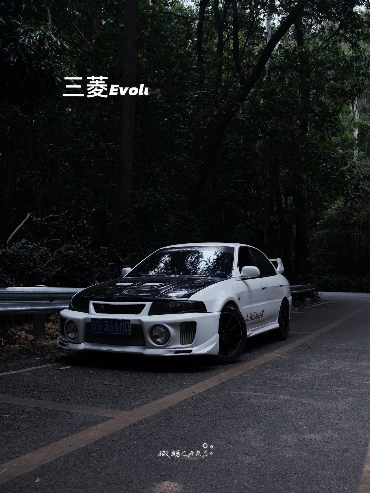 梦，开始的地方！汽车摄影 三菱evo 三菱菱帅 改装车文化