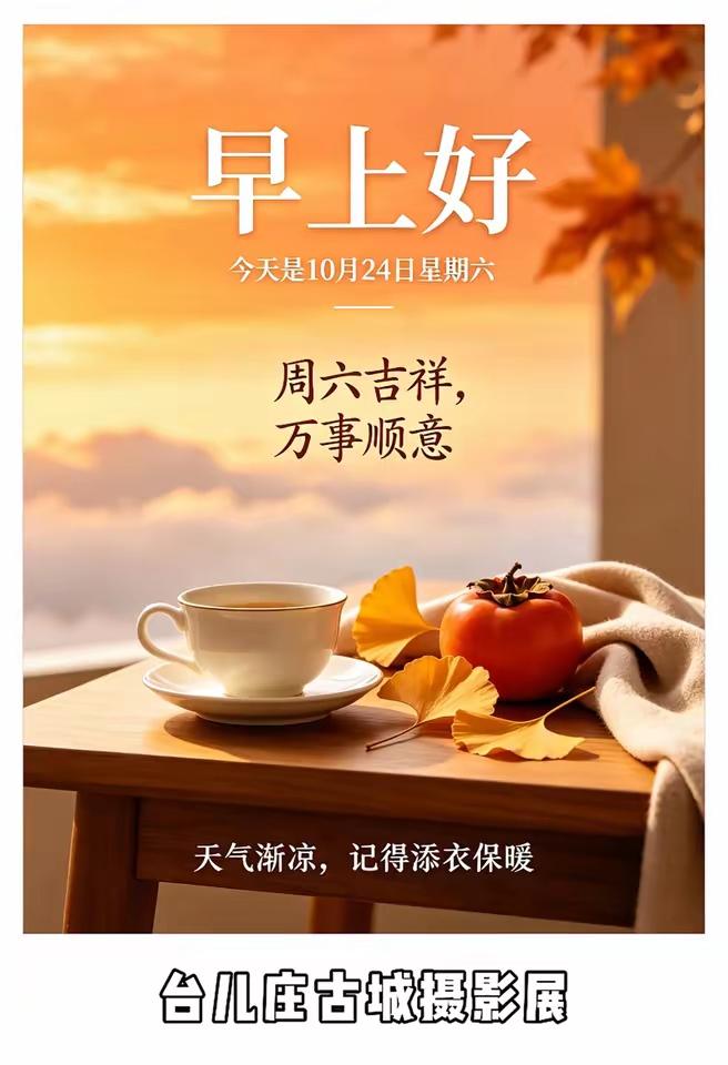 [玫瑰]早上好[玫瑰]
晨光照进小窗前，
周末悠闲意自闲。
一句早安送心愿，
平