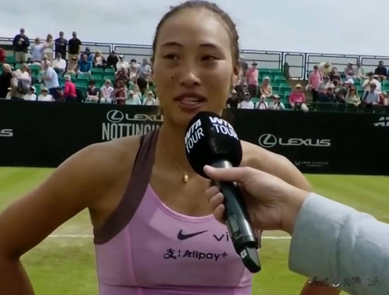 郑钦文说得好一切从零开始
北京时间6月15日18点30分，2026年wTA250