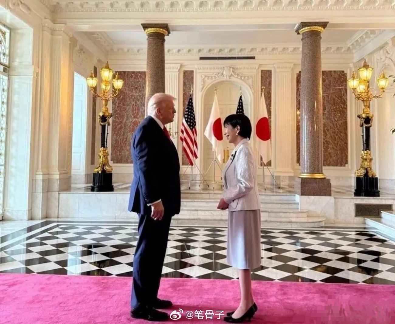 中东伊朗最新局势 特朗普摆下“鸿门宴”！！！高市早苗这趟美国之行，怕是凶多吉少！