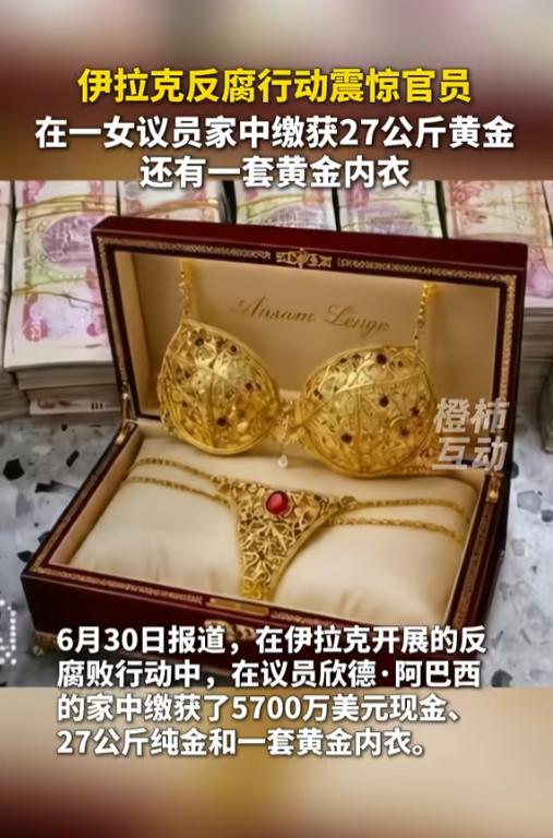 “开眼了！”据媒体近日报道，伊拉克，当地展开了大规模反腐突袭，逮捕了47名议员和