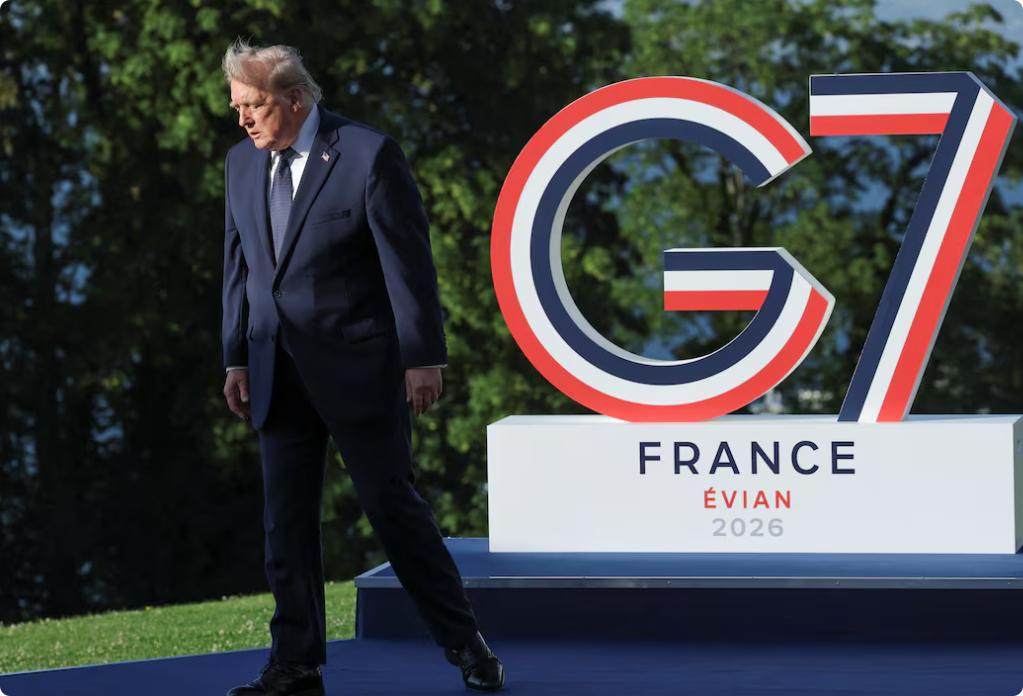 G7峰会又吵起来了！6月15日至17日，G7峰会在法国埃维昂莱班举行，内部因关键