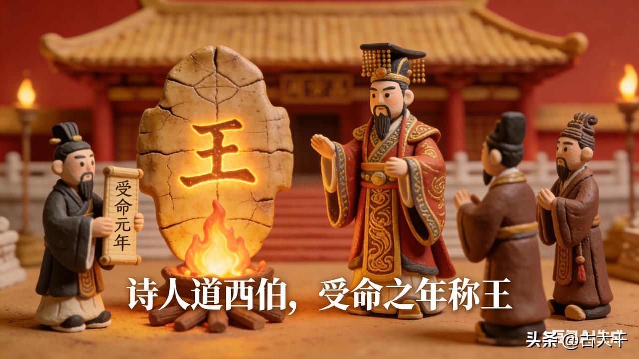说说周文王是什么时候“称王”的？
 
周文王“称王”的时间节点，是商周鼎革之际最