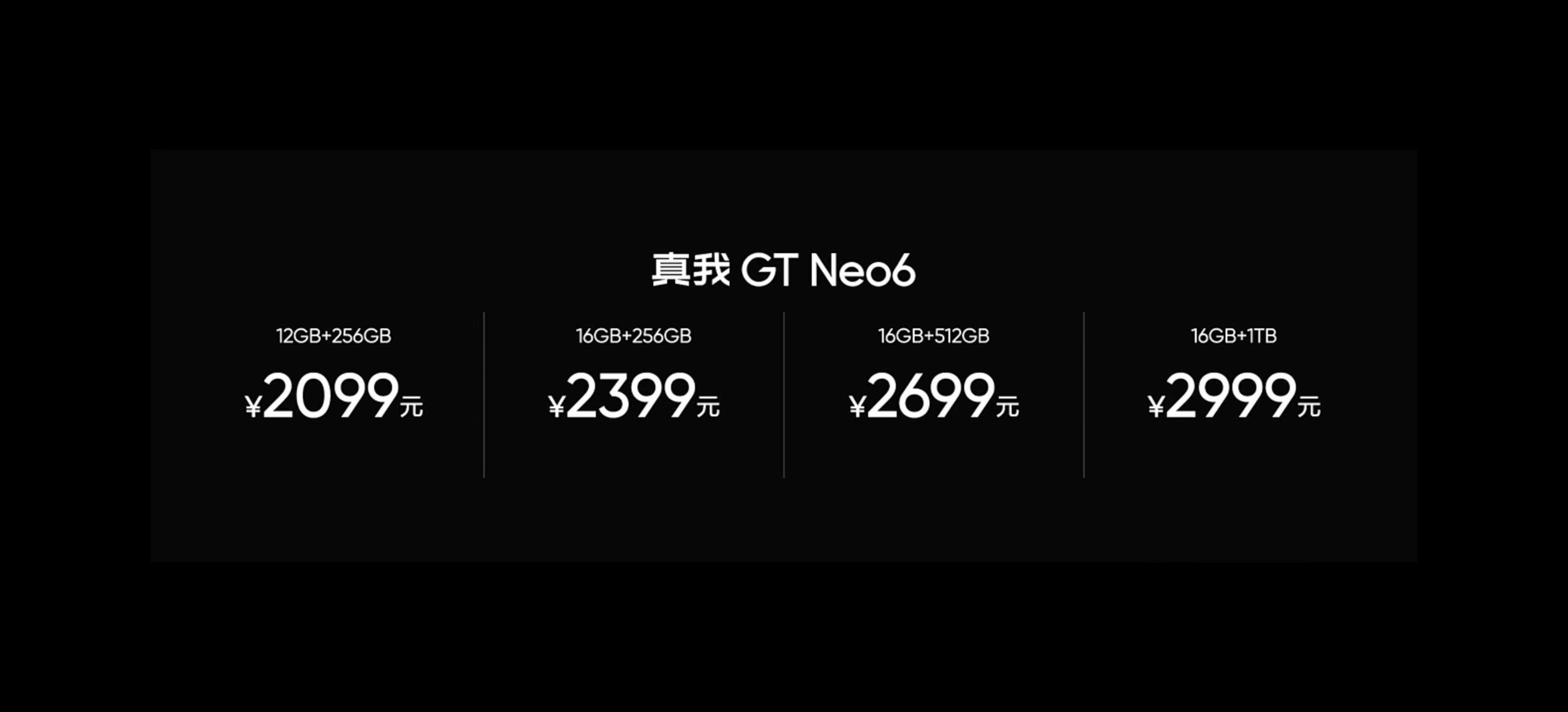 骁龙7+ Gen3和骁龙8s Gen3价格只差100元！真我GT Neo6正式发