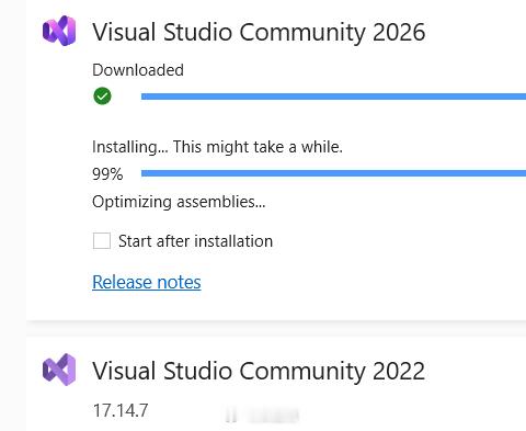 怎么感觉Visual Studio的新版图标，配色更AI了… 