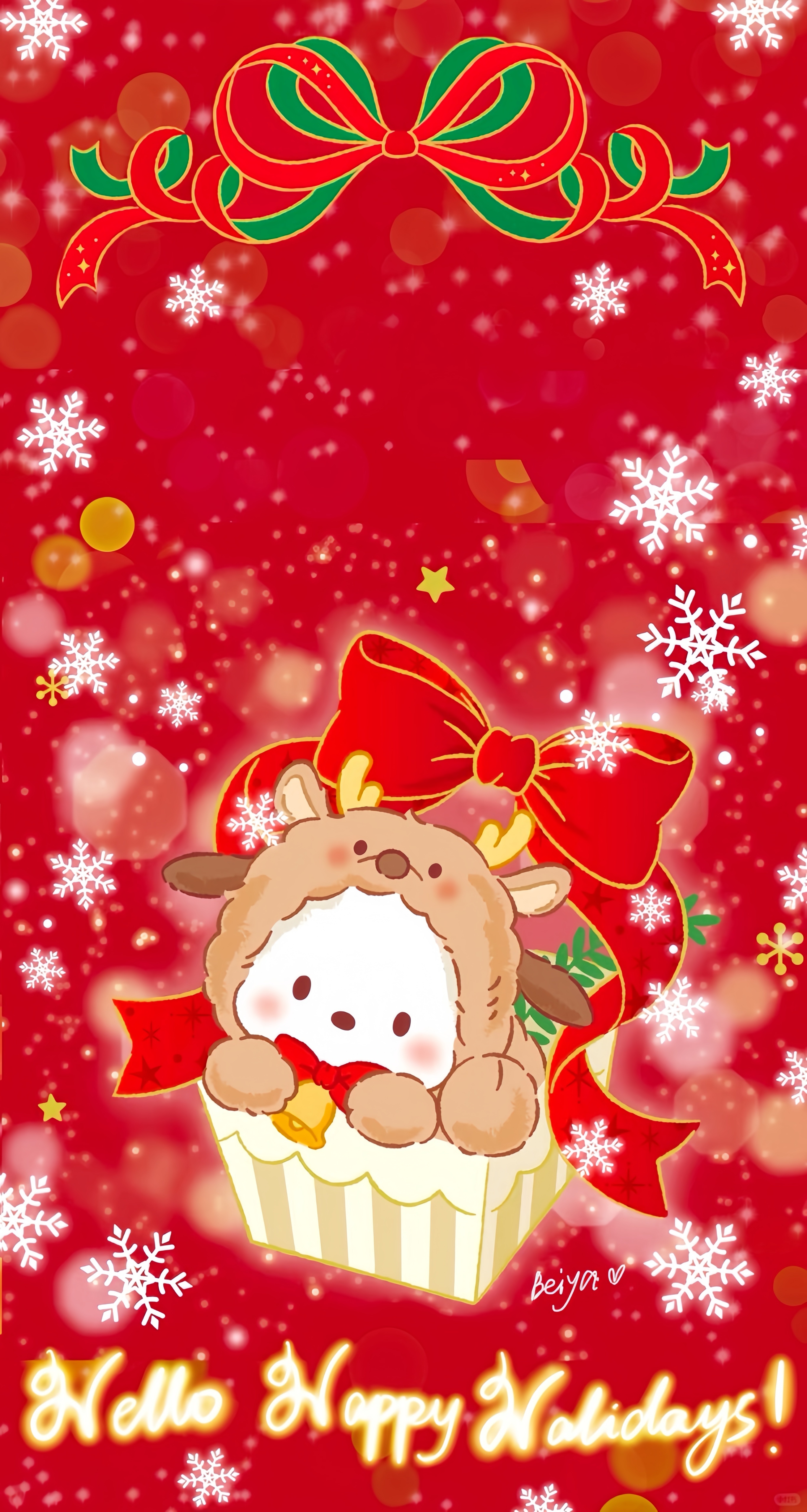 圣诞版三丽鸥壁纸头像🎅🏻 