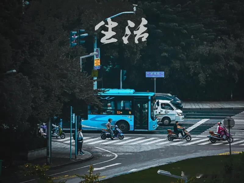 生活，就是体谅和理解
 
早高峰的路口，外卖小哥骑着电动车不小心蹭到了路边的自行