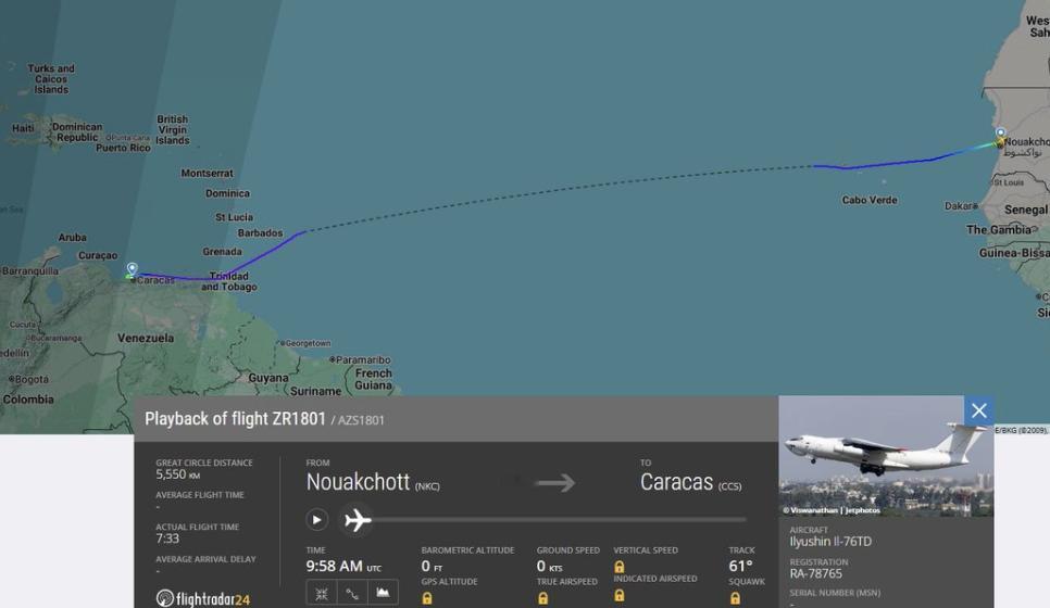 【南美局势紧张，俄罗斯出动运输机紧急向委内瑞拉运送武器】

委内瑞拉情况危急，俄