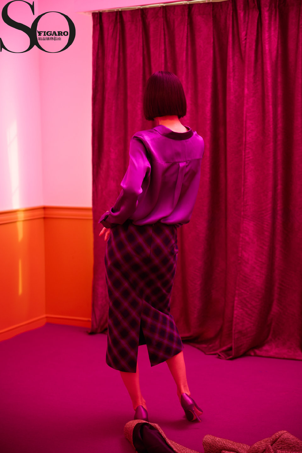 SoFigaro闭年刊桂纶镁封面桂纶镁时间慢行大片摄影 / 罗洋 