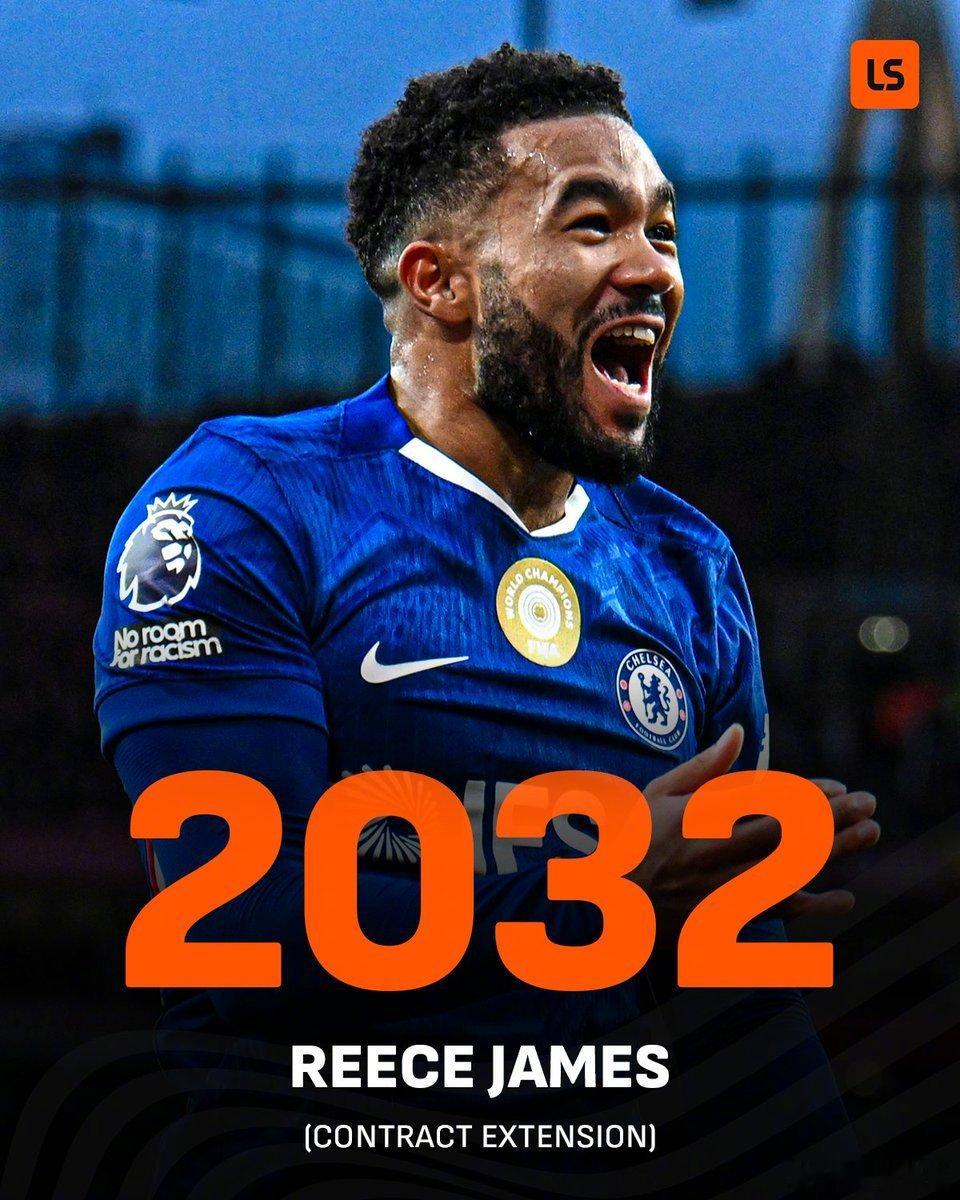 【青训出品】The Athletic：里斯-詹姆斯即将与切尔西签下一份到2032