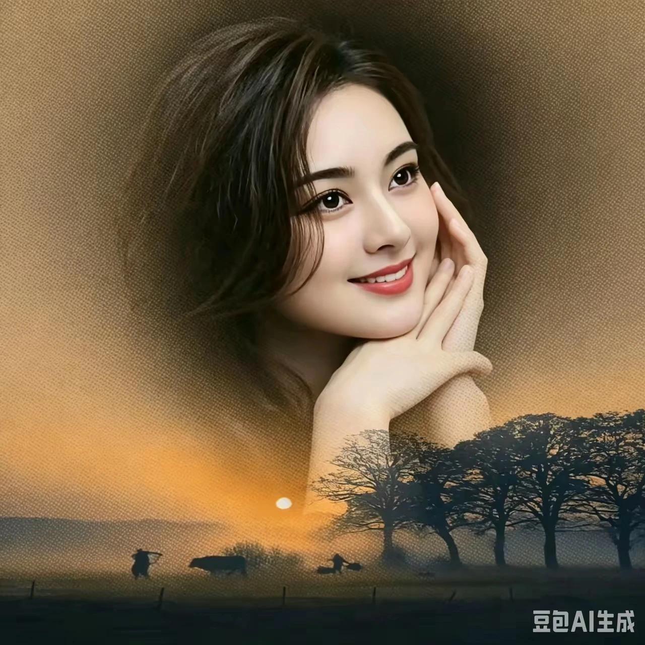 虽然远隔万重山，
我在这里问早安。
心中牵挂从未断，
发个微信最方便。