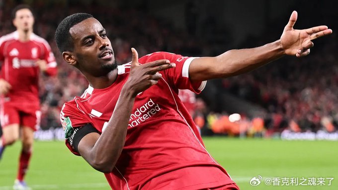 乔伊斯透露伊萨克有望在本周末进入替补席 利物浦