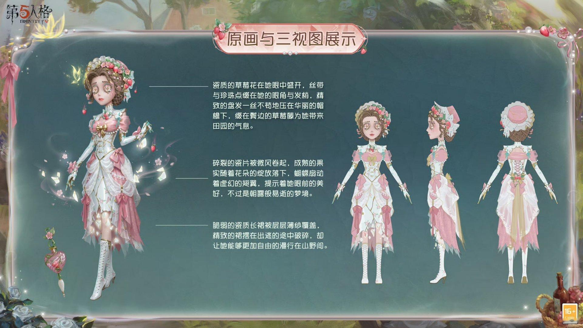 第五人格医生[超话] 这个三视图怎么样 我看不太懂这种东西 ​​​