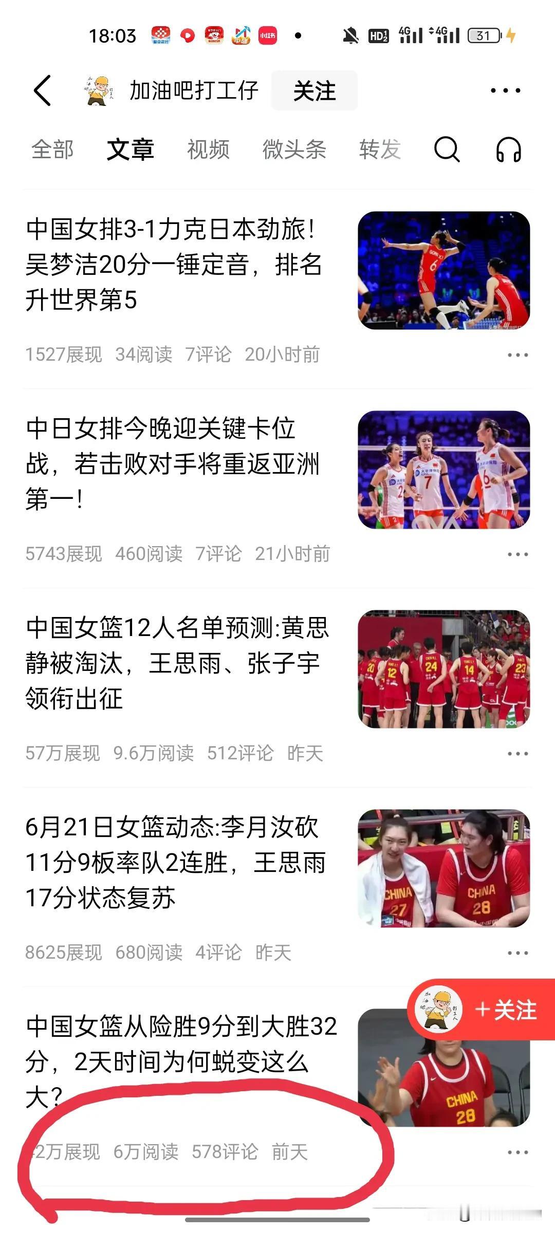 突然发现头条创作的一个秘密，
有的作者平均一个小时写一篇文章，
一天发布十几篇文