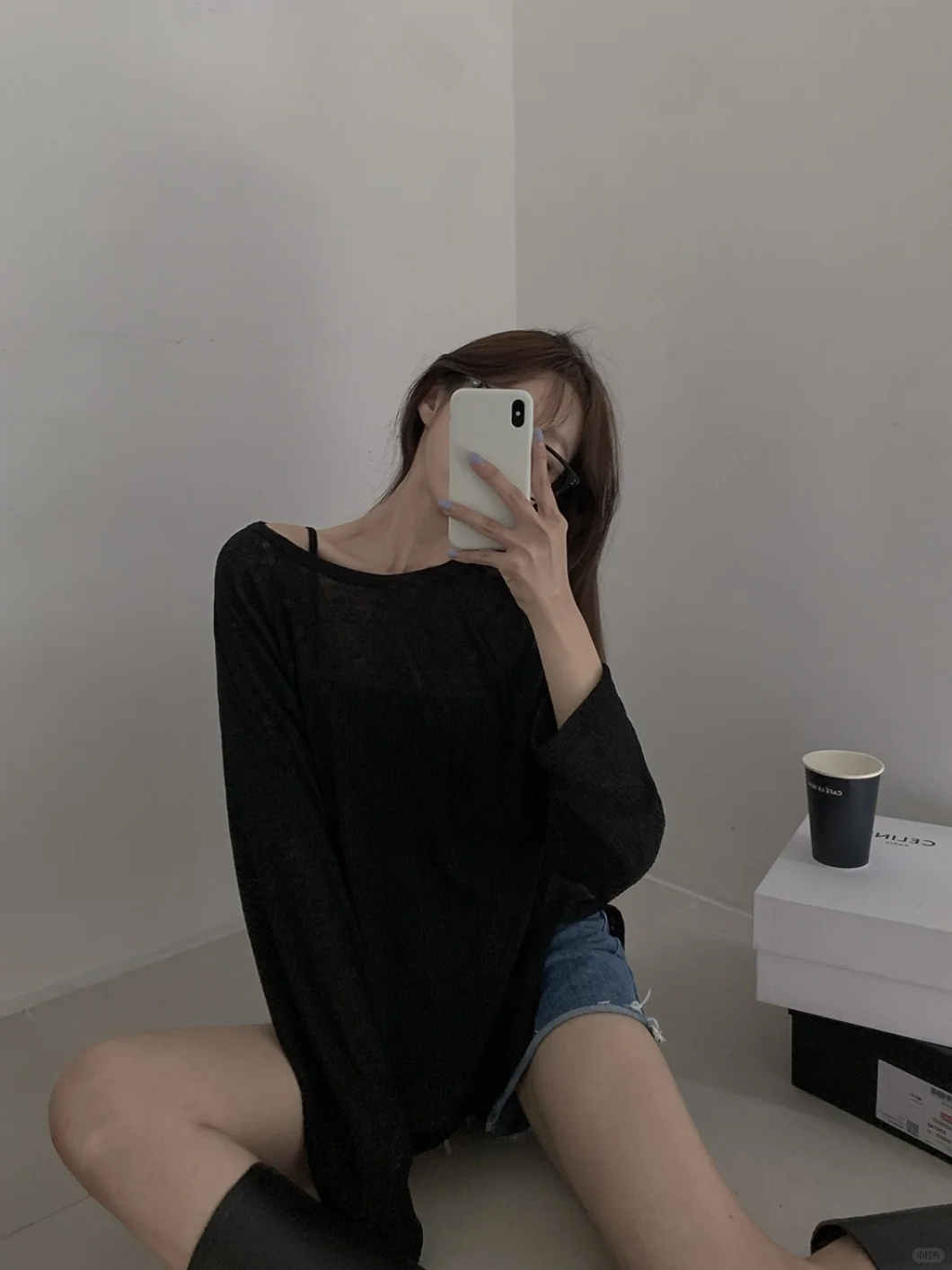 ootd🇰🇷简约慵懒风穿搭
