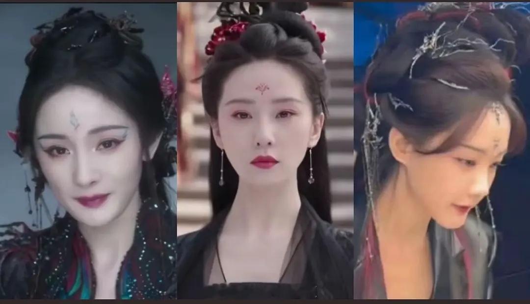 这么对比一看，还真是。。栩栩复制粘贴做了三部剧😂接下来看王权篇能不能翻身了。。