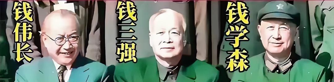 熊猫科技史上最厉害的“三钱”团队：钱学森、钱伟长、钱三强。在没有先进计算机的年代