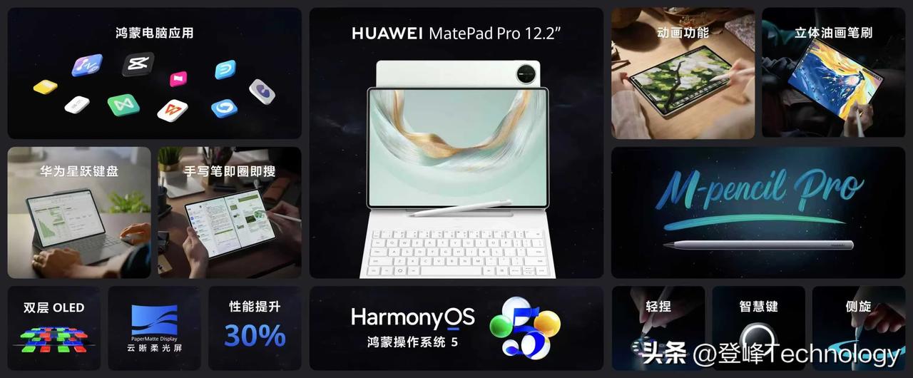 华为MatePad Pro 12.2 英寸正式发布，天生会画App更好玩了！
