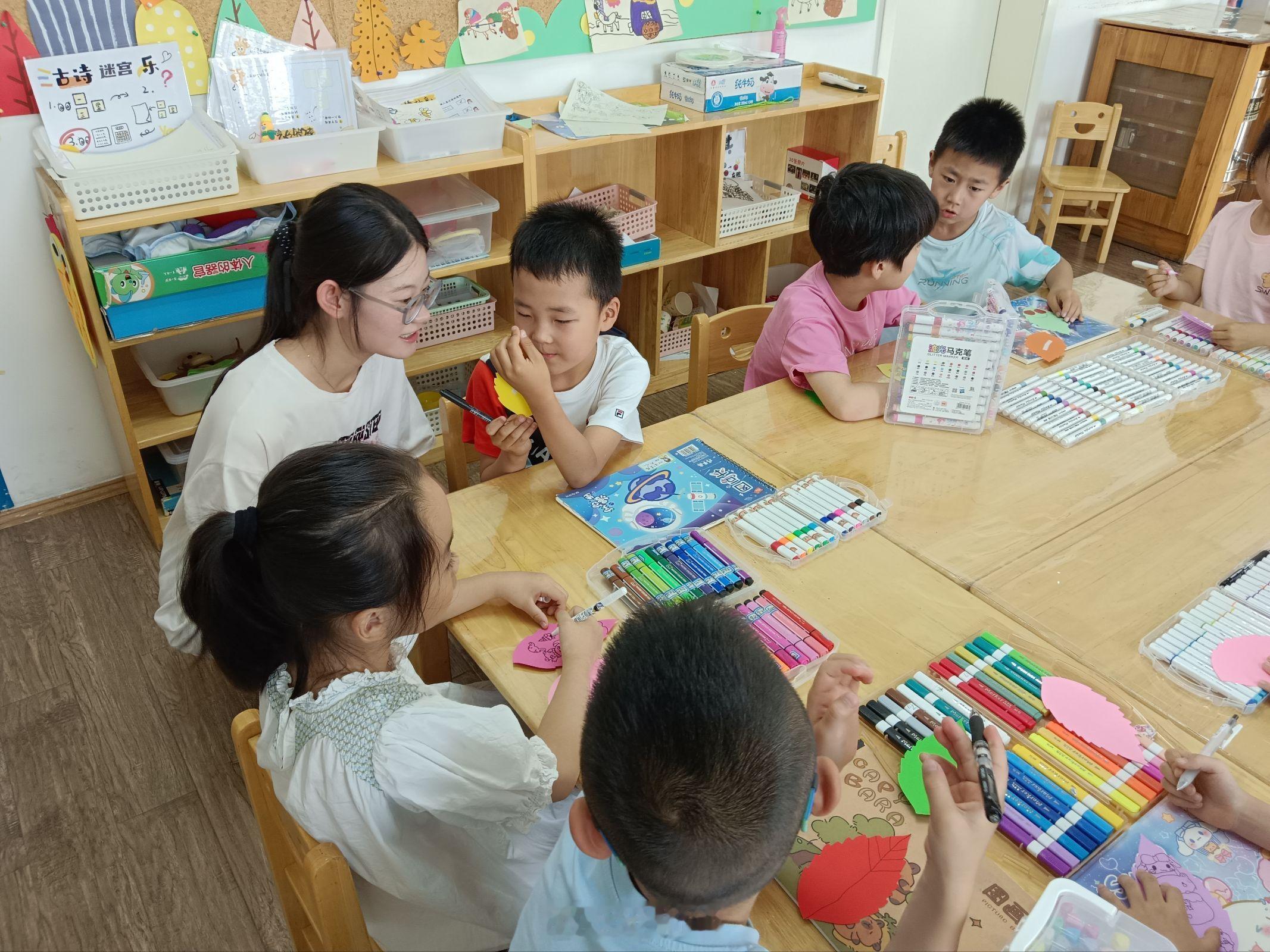 【六艺启稚趣 叶书润童心】曲阜师范大学三下乡青春三下乡社会实践7月23日，曲阜师