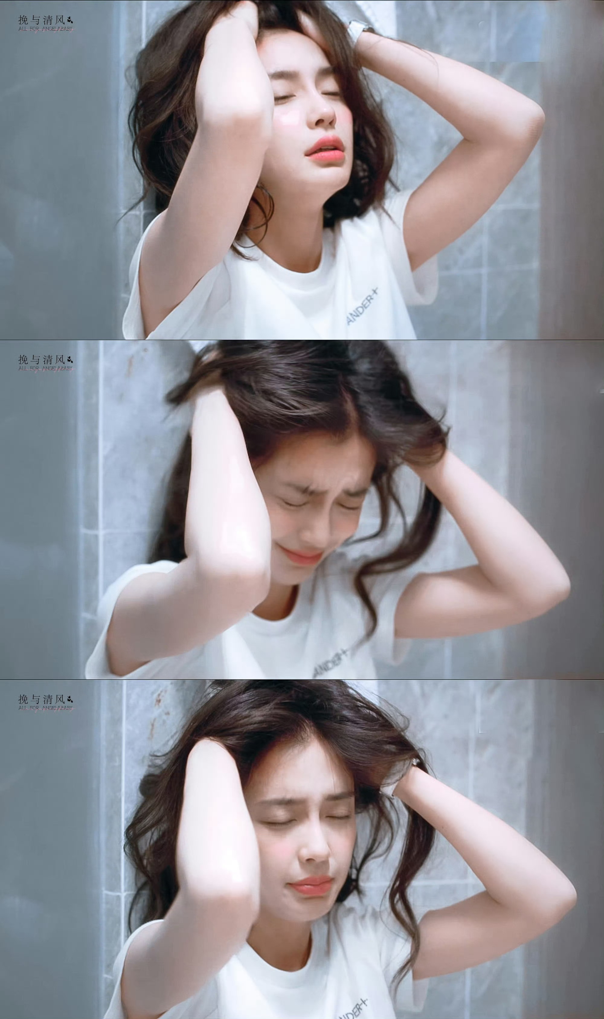 angelababy angelababy “你的微笑, 是我每日的糖分″