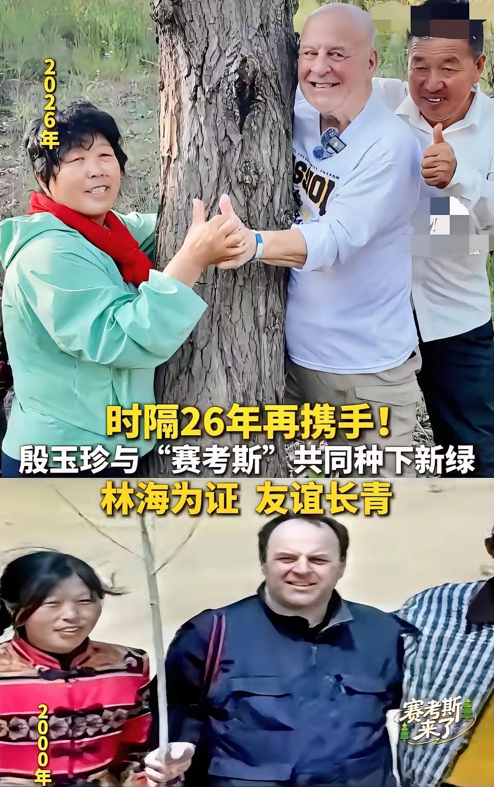 中国人常说，滴水之恩涌泉相报——这次重逢，第一，是殷玉珍对赛考斯的涌林海或绿洲相