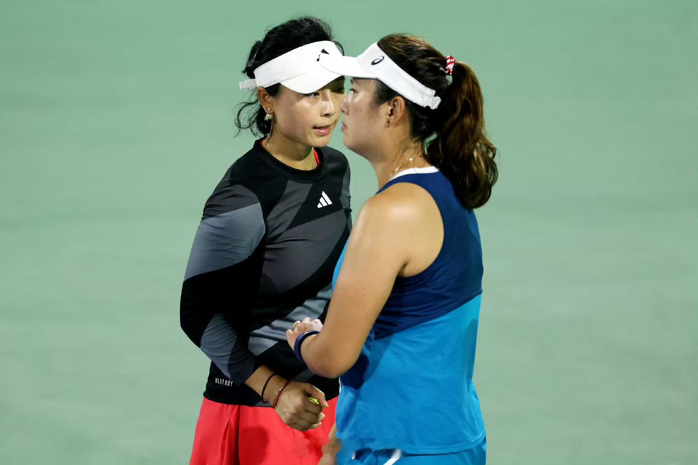 迈阿密WTA1000双打首轮徐一璠🇨🇳/杨钊煊🇨🇳以7-5/6-4力克五