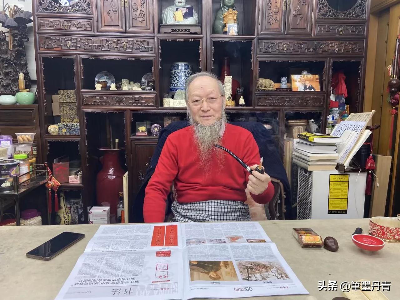 浙派名家丨沈明权的山水画，意境优美！