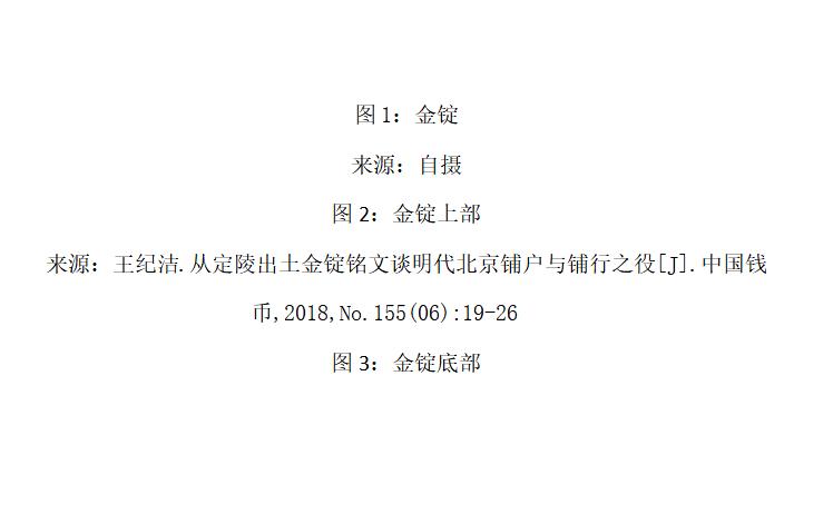 #小猿看展记##小猿看文物##邂逅•多彩大明1573——万历文物主题特展#【金锭