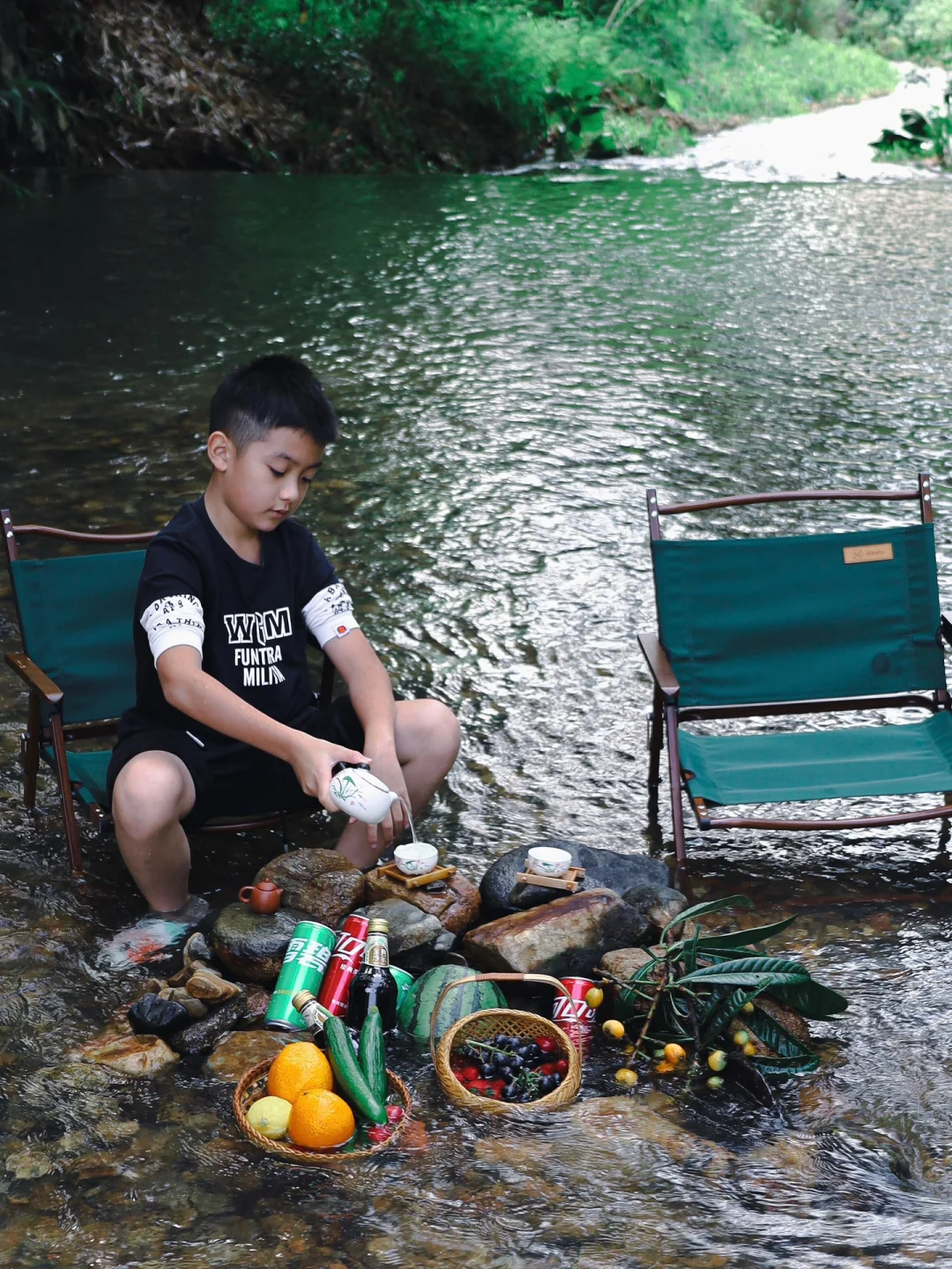 开始期待夏天了🍉广州溯溪露营摘果好地方🍃