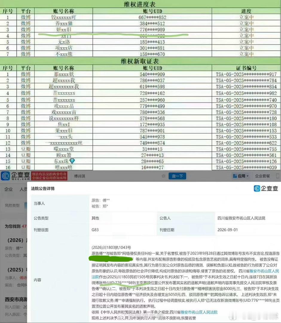 成毅申请强执黑粉支持成毅合法维权！！！网络不是法外之地！随意造谣他人 就应该受到