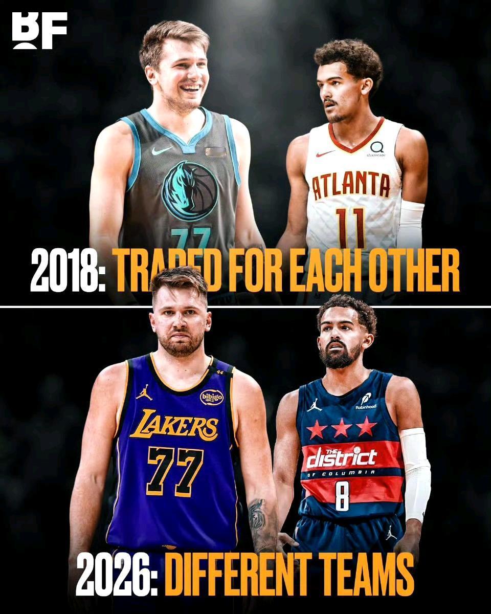 2018年选秀东契奇和特雷杨互换，现在看起来都无所谓了。

东契奇去独行侠还不是