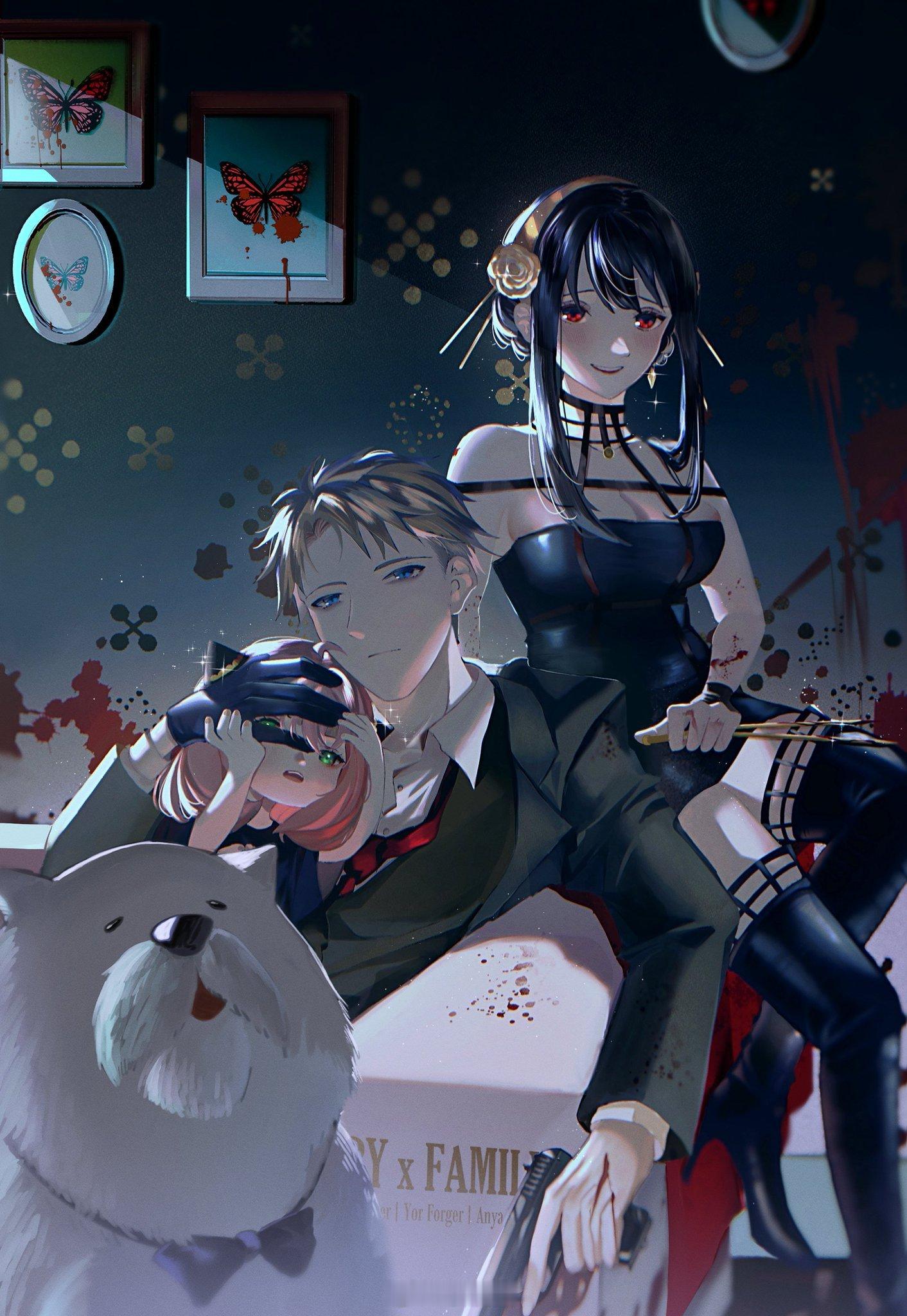 间谍过家家 福杰一家平静表象下的真实模样！ x: noriri_0506 