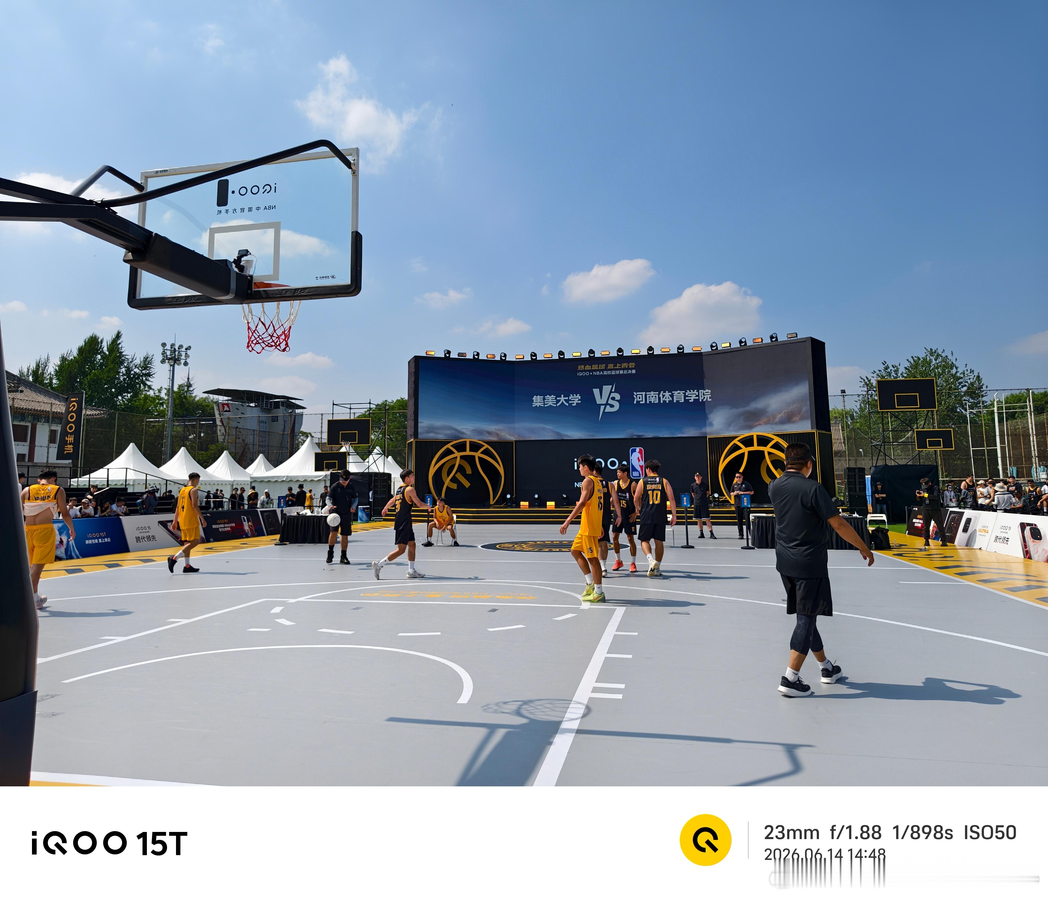 iqooiqooxnba高校篮球赛iqoo15tNBA📣 这不是比赛，这是篮球