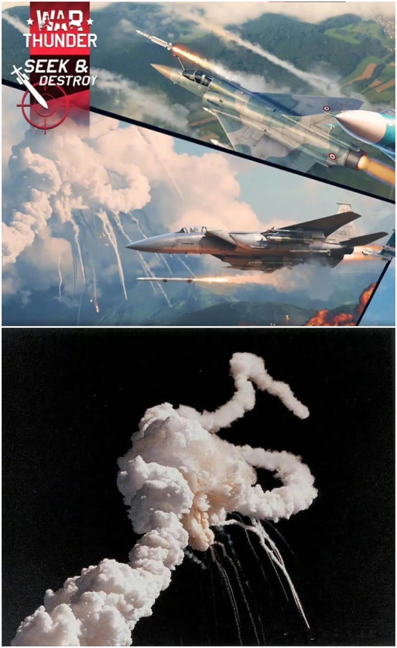 [呲牙] 毛子也太能整活了——俄国的一副“战雷”宣传画，其中爆炸场景居然原封不动