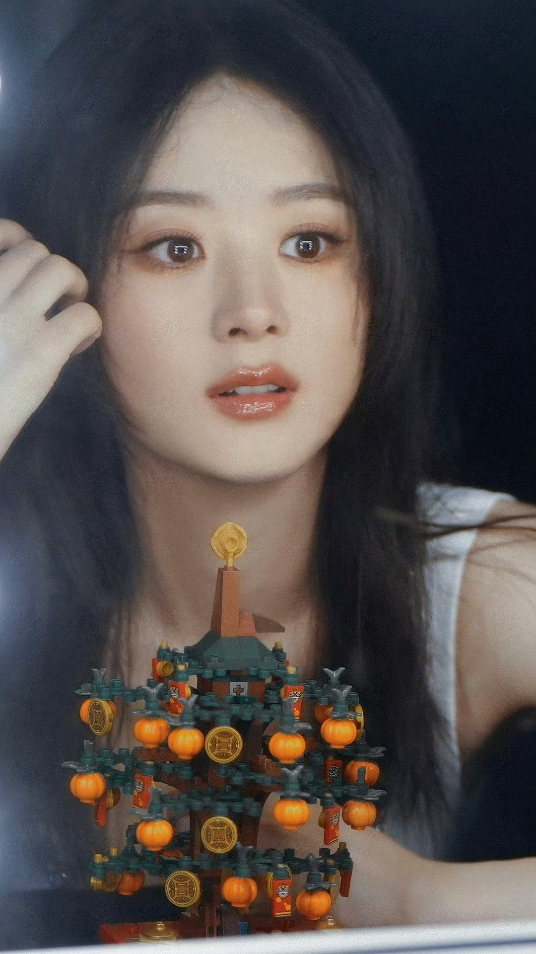 怼镜拍好嫩好漂亮的小丽呀