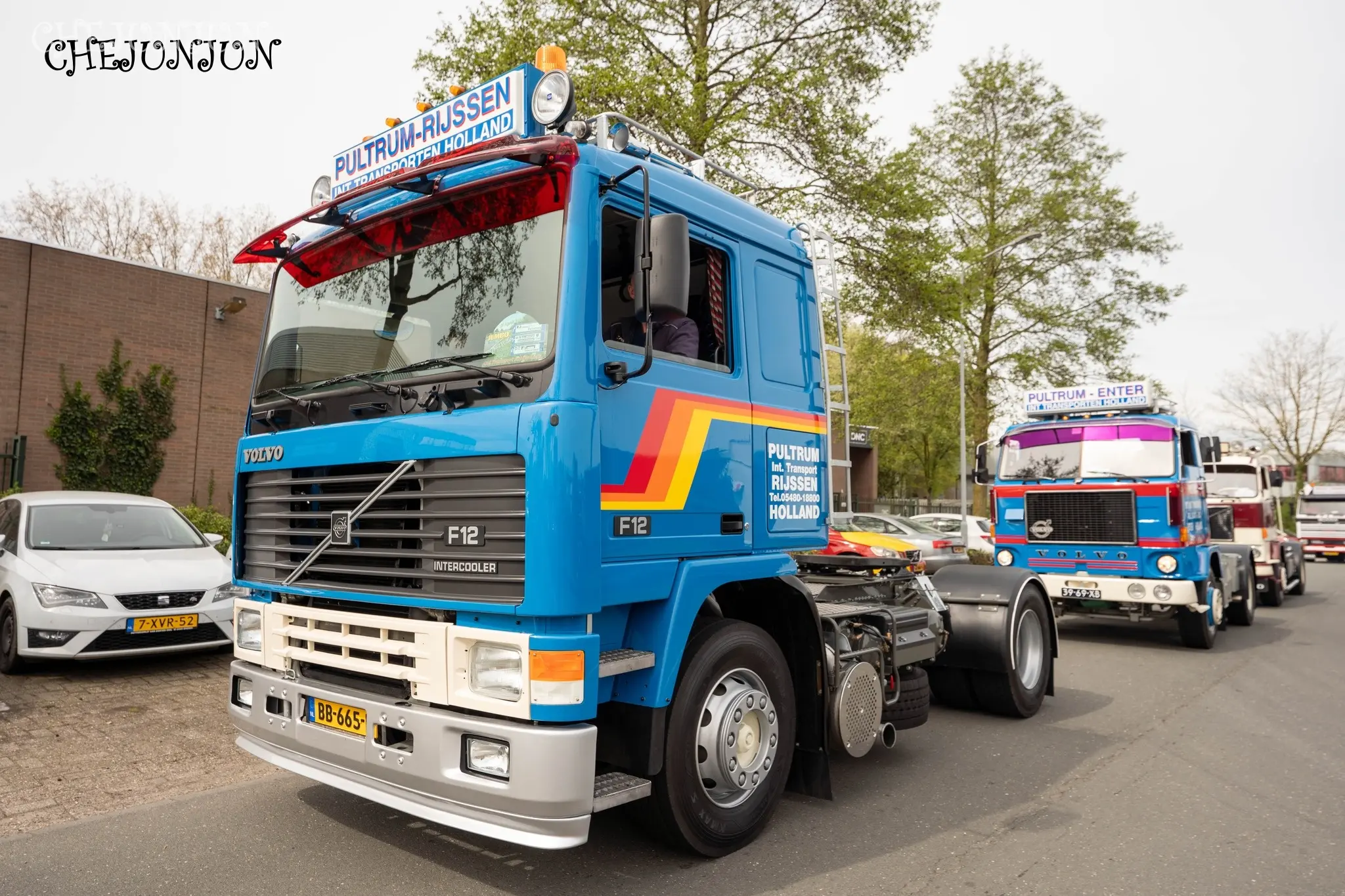 荷兰卡友户外聚会。Old Transport Meeting