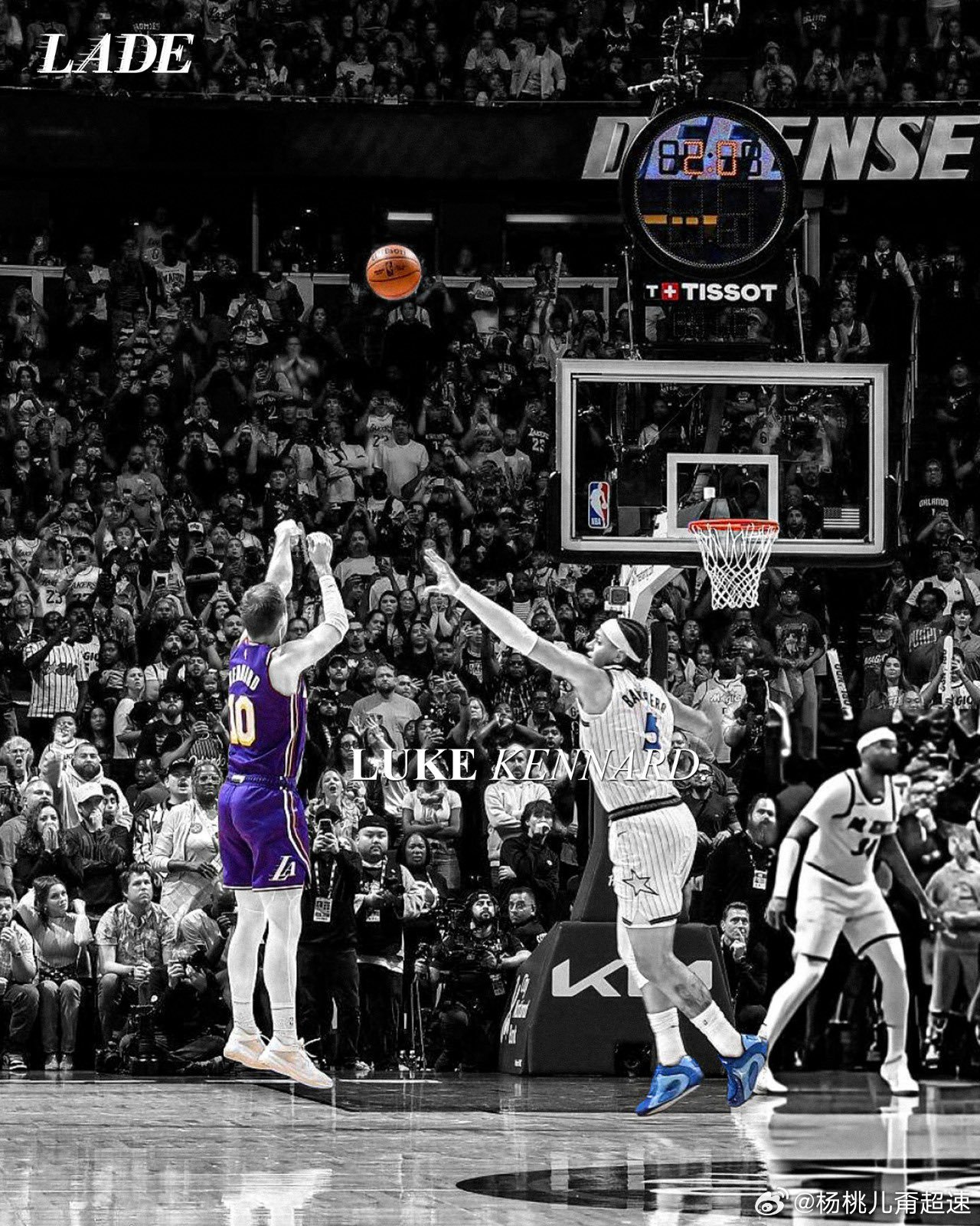 肯纳德实在是太香了！三分绝杀~湖人太需要这样稳定的三分射手了可正因如此 肯纳德在