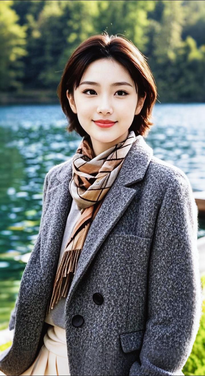 AI扩图 AI湖畔雅韵