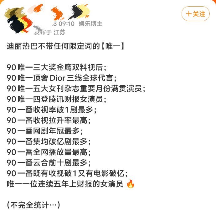 原来热巴实绩这么亮眼 