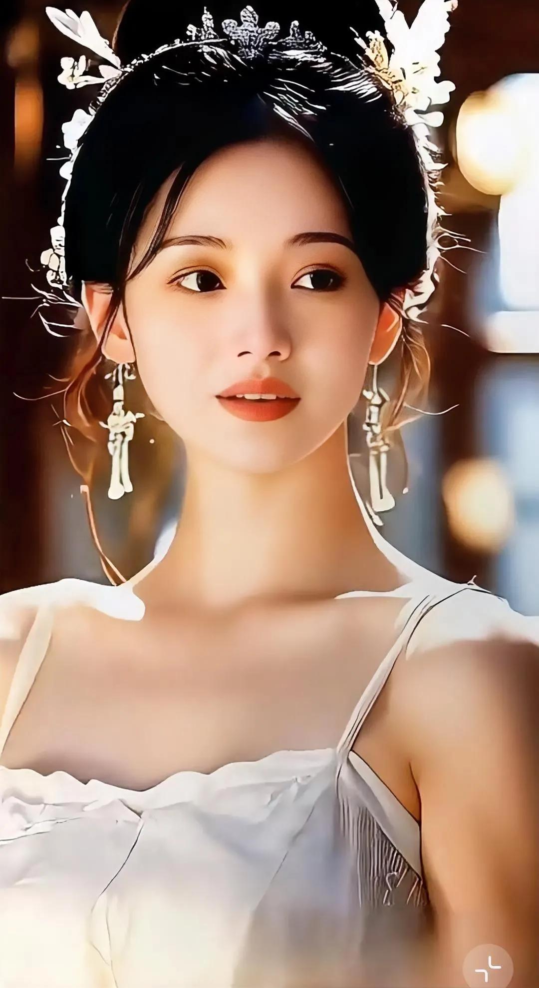 仙气飘飘的古风美人，宛若画中仙子。古风美人＃ 古风美女气质好