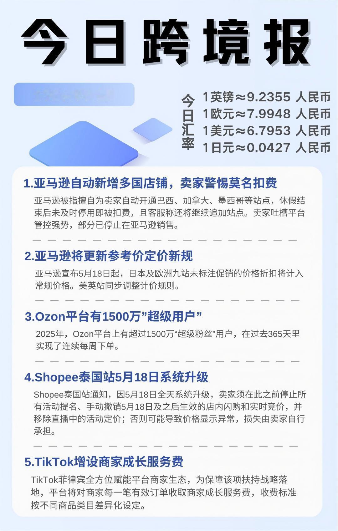 一觉醒来跨境圈发生了什么！！！