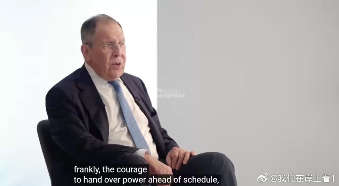 拉夫罗夫说，俄罗斯是被上帝选中的国家，当战局变得越来越糟糕时，上帝就会伸出援助之