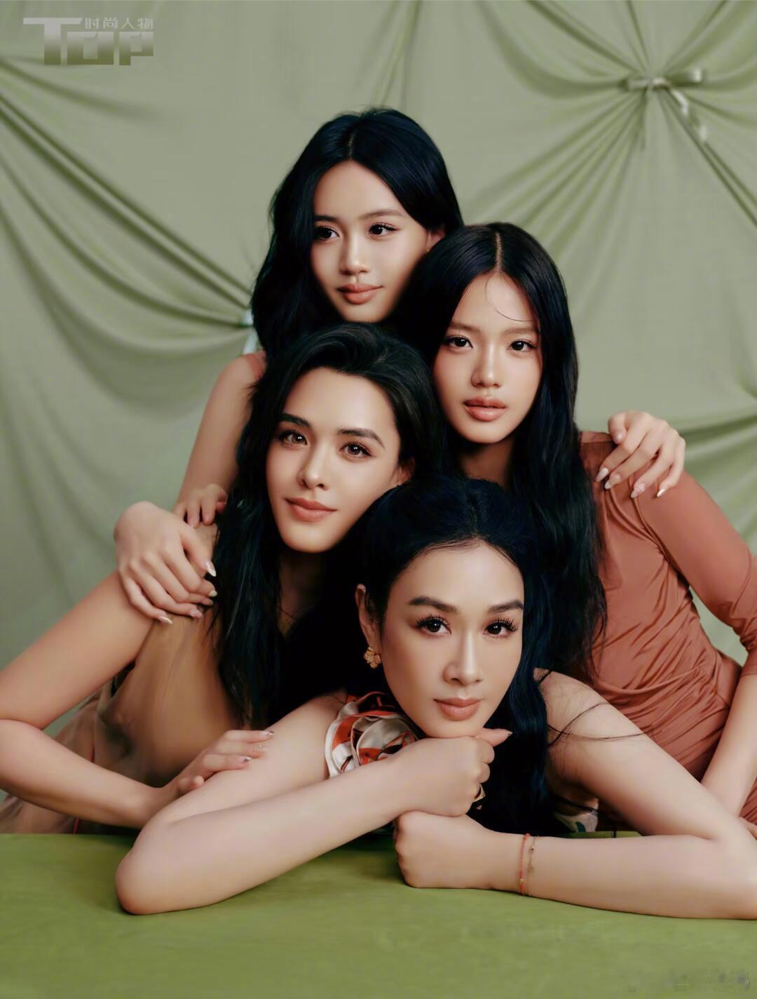 钟丽缇这一家，好强大的母系基因[跪了] ​​​