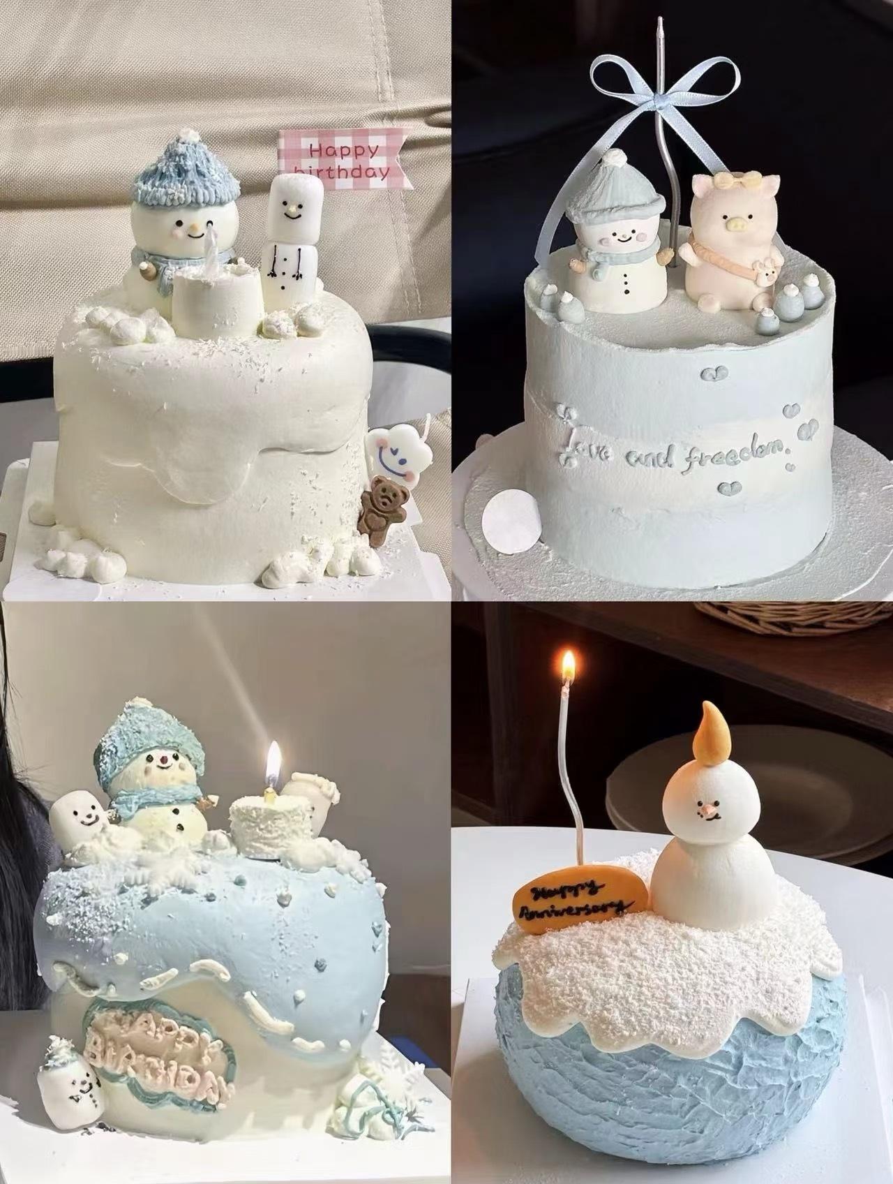 雪人小蛋糕🧁 