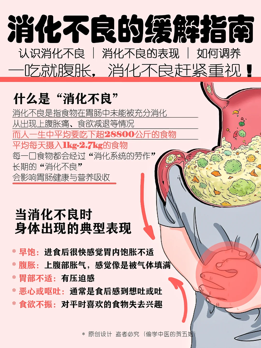 肚子胀‼️食欲差‼️缓解“消化不良”攻略✅