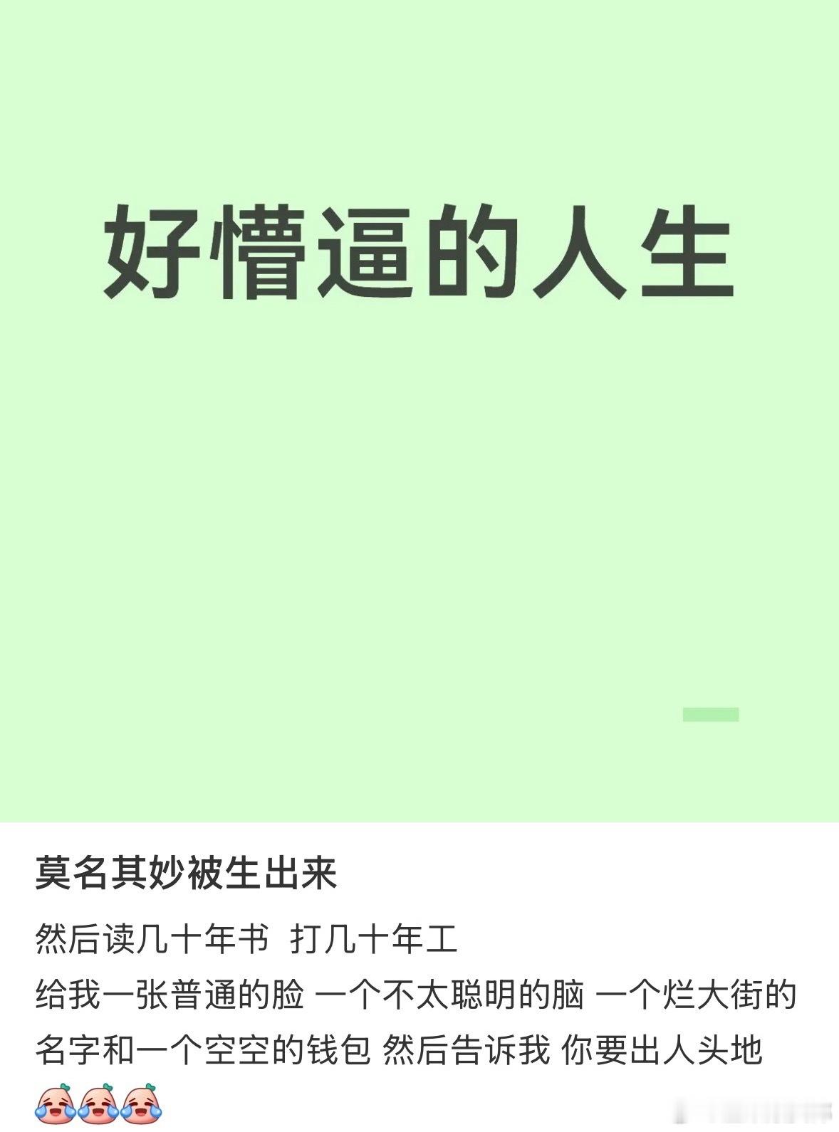 好懵逼的人生 