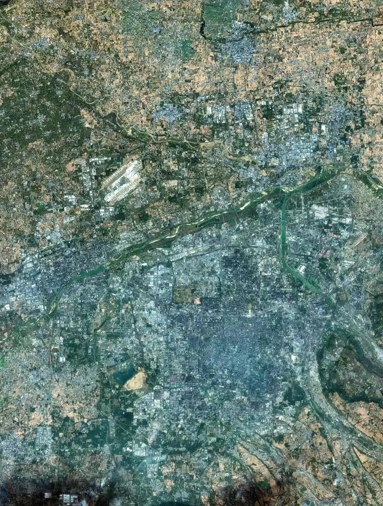 陕西西安市最新卫星图（9.23）