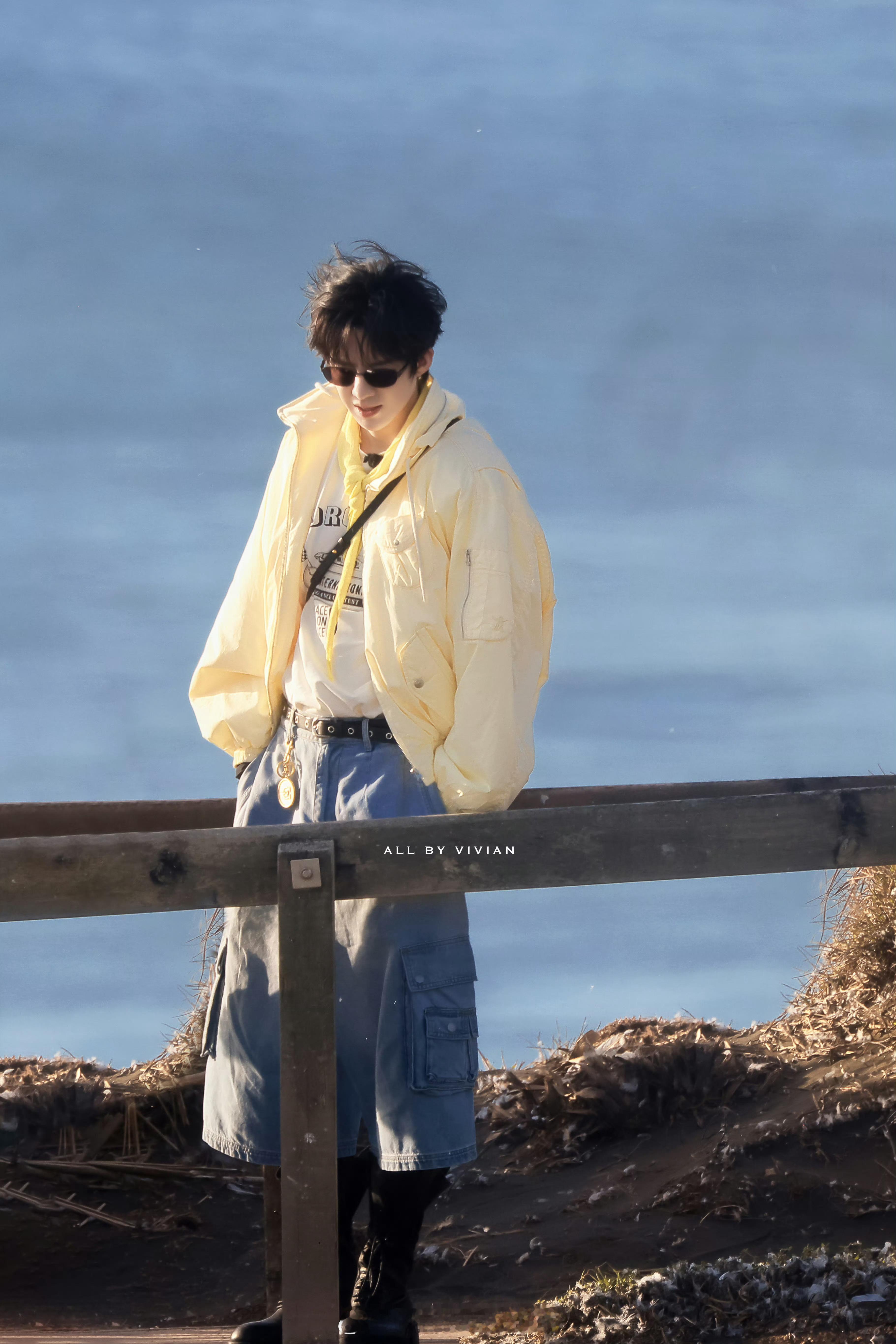 刘宇宁地球2饭拍，好帅的奶黄包 