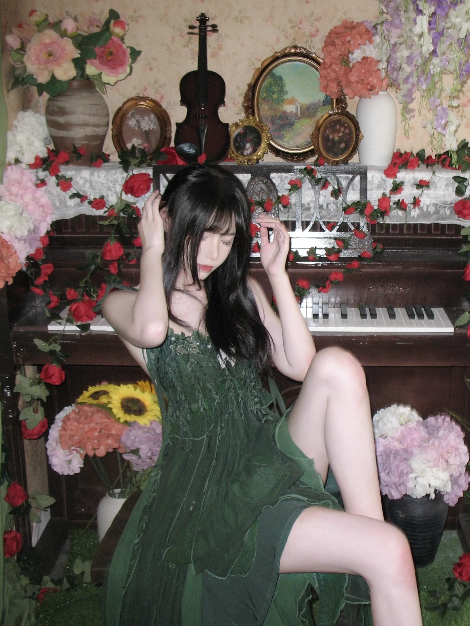 我想 生命这卷书 落款应是亭亭常青树