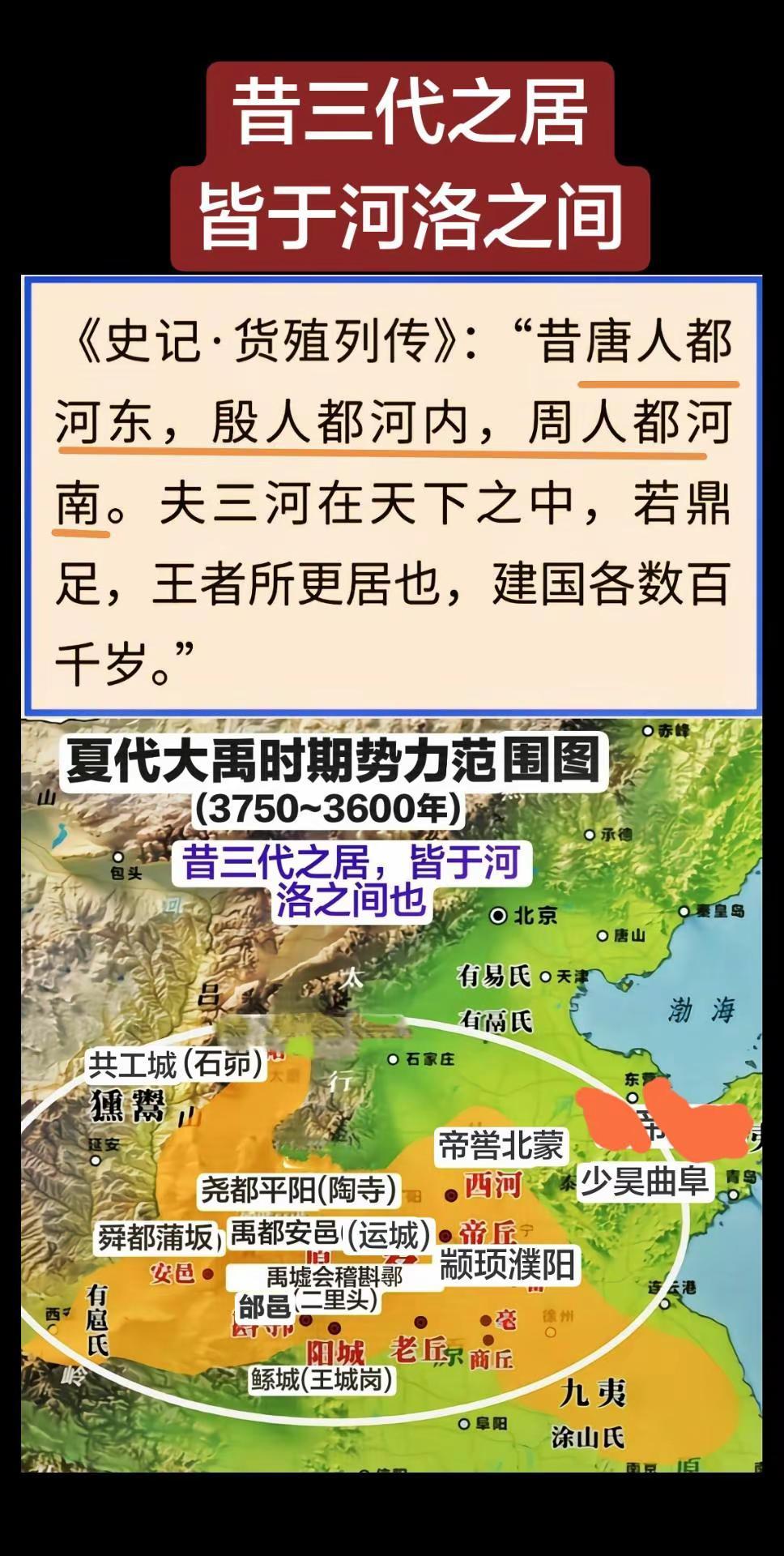 唐殷周三代之居，皆于河洛之间